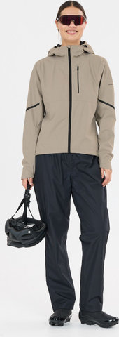 Endurance Chaqueta impermeable Seren para damas - vintage khaki | S