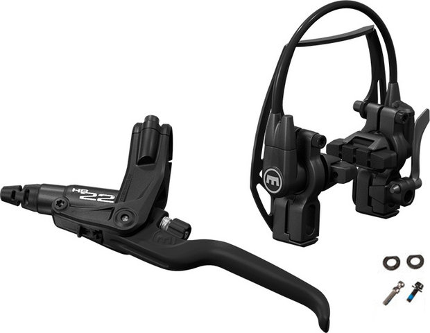 Magura HS 22 freno de llanta delantera - 2016 - schwarz | Rueda delantera