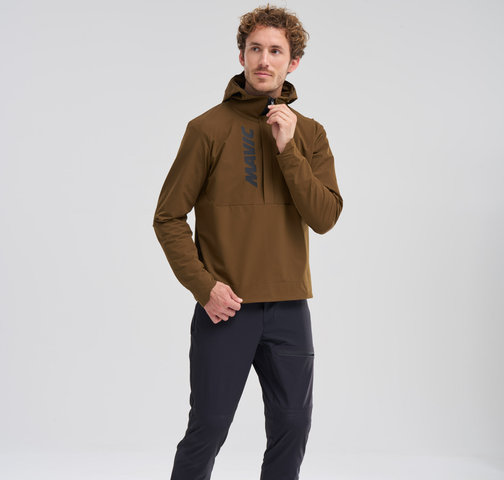 Mavic Deemax Thermo Wind Hoodie M Jacket - desert palm/M