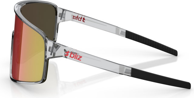 Bliz P001 Sports Glasses - transparent dark grey | 