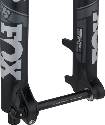 Fox Racing Shox 38 FLOAT 27.5" GRIP2 Performance Elite Boost Suspension Fork - 2022 - matte black/15 mm Thru Axle/170 mm/44 mm/1 1/8" - 1,5" tapered/27.5" (650B)/110 mm