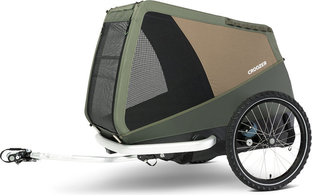 Croozer Remolque para perros Dog Mikke - moss green/20"