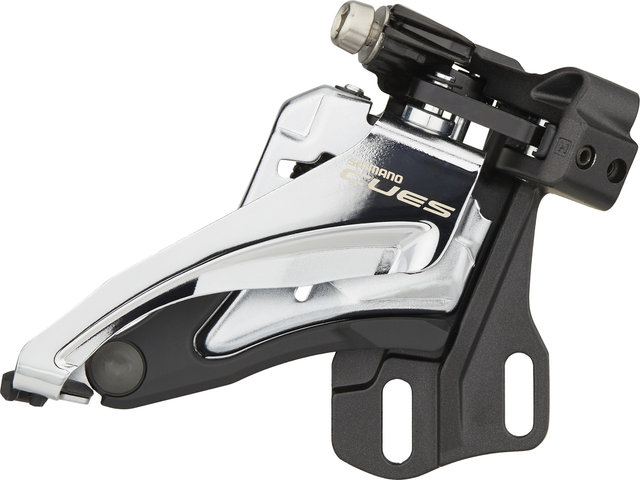 Shimano CUES FD-U6000 2-/10-/11-speed Front Derailleur - silver/E-Type (bottom bracket mount, Low-Direct)