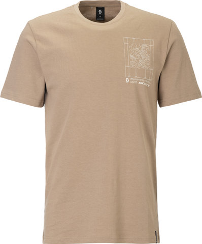Scott T-shirt Casual - toast beige | S