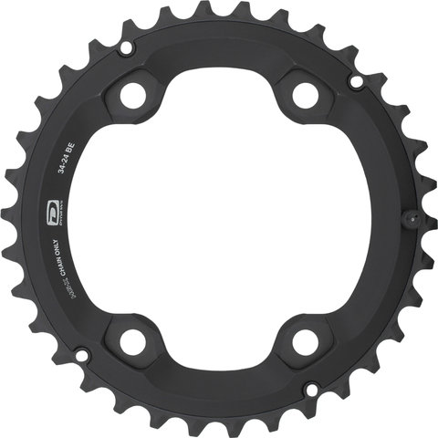 Shimano Deore FC-M6000-2 10-speed Chainring - black/34 