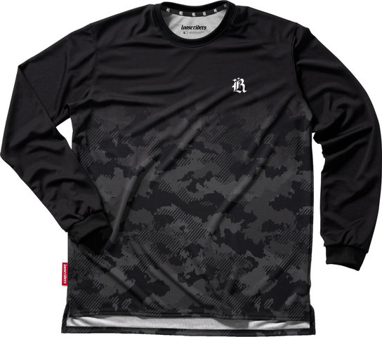 Loose Riders Ess. Dipped L/S Trikot - black | S