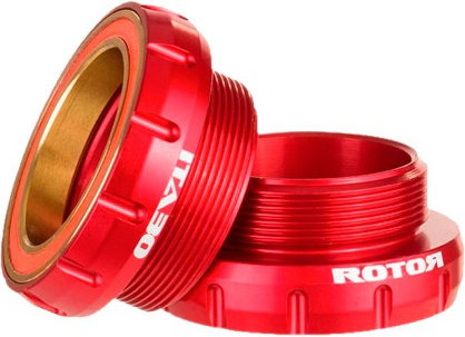 Rotor ITA30 Boîtier de pédalier céramique - rouge/ITA