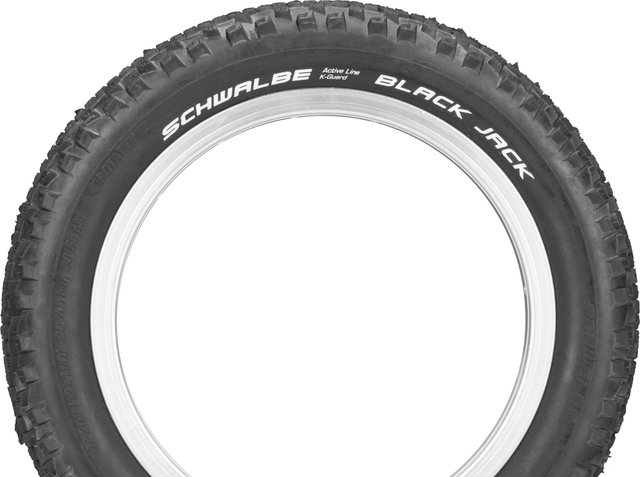 Schwalbe Pneu Rigide Black Jack 12" - noir/12 /47 /47-203/1.9 