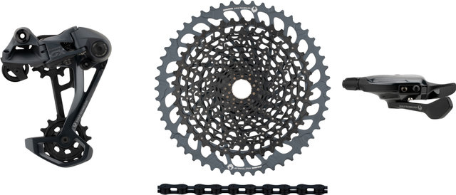 SRAM GX Eagle 1x12-speed Upgrade Kit with Cassette - black - XX1 black/SRAM XD/14 teeth/SRAM XD/none/10-52/none/without