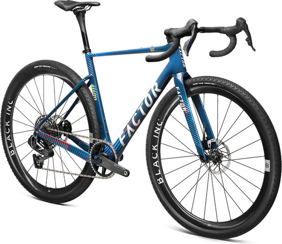 Factor ALUTO Force XPLR PM Carbon 28" Gravel Bike - raptor blue/170,0 mm/M/50 mm/28" Factor ALUTO Force XPLR PM Carbon 28" Gravel Bike - raptor blue/170,0 mm/M/50 mm/28"