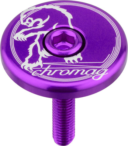 Chromag Top Cap Ahead Kappe - purple