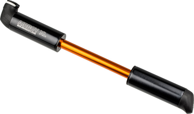 Pompe à Vélo SKS Airboy – Mini Pompe Double Chambre, Max 8 Bars, Pour Valves Schrader/Présta