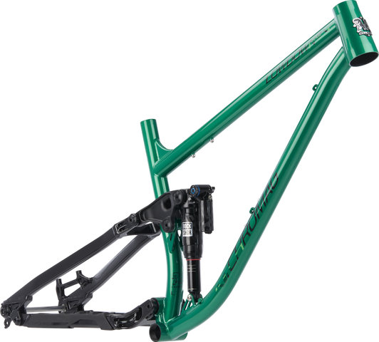 Chromag Lowdown Rahmenkit - lizard green/12 mm Steckachse/L