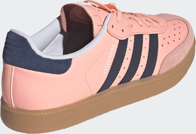 adidas Cycling Chaussures de cyclisme Velosamba Leather - frotur dkblue ftwwht | 36 2/3