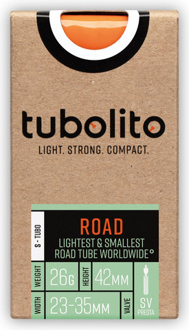 tubolito Chambre à air S-Tubo-Road 28" - orange | Valve Presta (SV) | 42 mm