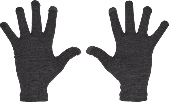 Roeckl Sous-Gants Krinau - dark grey melange/M