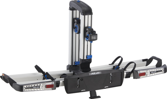 XLC Almada Work-E VC-C07 Bike Rack for Trailer Hitches - black-silver