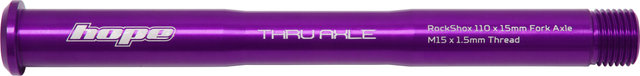 Hope Steckachse für RockShox - purple/110 mm