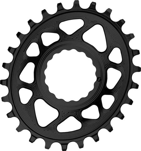 absoluteBLACK Plato Oval para Race Face Cinch 6 mm Offset - black/26 