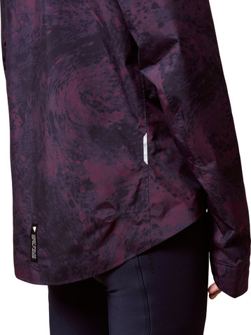 Endura Loop Roam women's rain jacket - flux tonal black cherry | L
