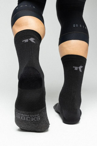 GOBIK Winter Merino Unisex Socken - coal | 39 - 42