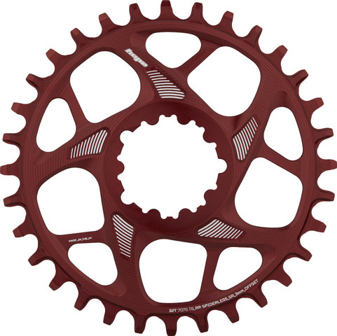 Hope R22 Spiderless SRAM Direct Mount Kettenblatt - red/32 Z