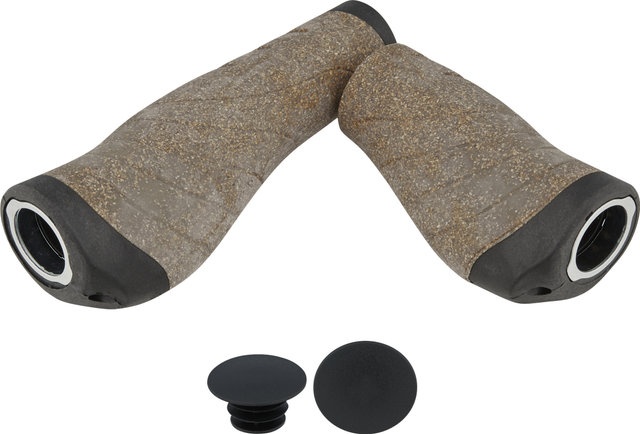 CONTEC Tour Pro Kork Lenkergriffe für Drehgriffschalter - schwarz-kork/135 mm / 92 mm