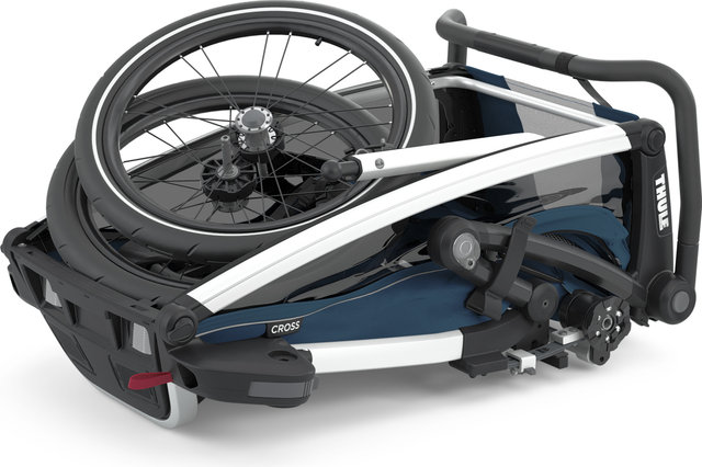 Thule Chariot Cross 1 Kids Trailer - majolica blue/20"