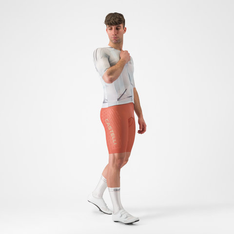 Castelli Free Aero Race S Kit Bib Short Trägerhose - paprika elmwood | M