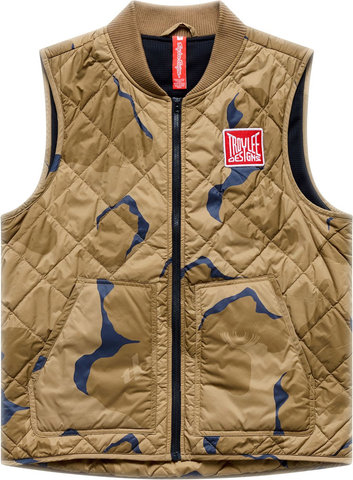 Troy Lee Designs Ruckus Ride Flow Camo Weste - sienna | M