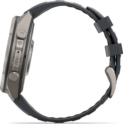 Garmin fēnix 9 Pro – inReach AMOLED Titan 47 mm Multisport-Smartwatch - graphit-schwarz