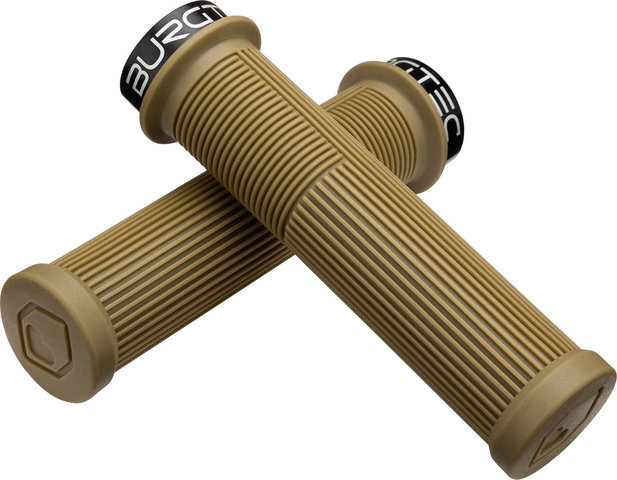 Burgtec The Bartender Pro Josh Bryceland Poignées de guidon Signature - khaki/140 mm