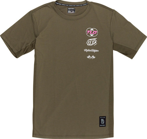 Troy Lee Designs Camiseta Youth Skyline Ride S/S - worldwide caper/S
