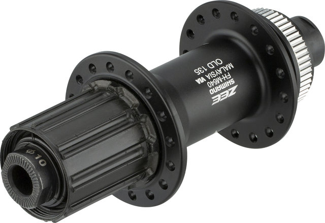 Shimano Moyeu Arrière ZEE FH-M640 Disc Center Lock Axe Traversant 10 mm - noir/32/Shimano MTB/Shimano VTT