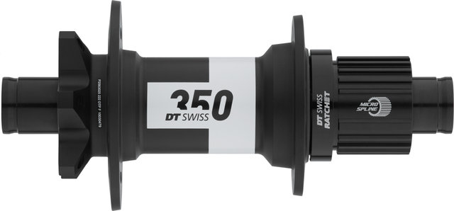 DT Swiss 350 Classic MTB Boost Disc 6-Loch HR-Nabe - schwarz/Shimano Micro Spline/28/Shimano Micro Spline