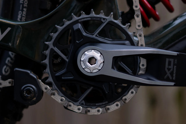 OAK Components Crank Ejecter Cap Set para SRAM DUB & OAK Bielas - raw