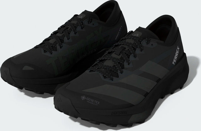 adidas Outdoor TERREX Agravic GTX 2 Trailrunning Schuhe - cblack gresix carbon | 46 | 11