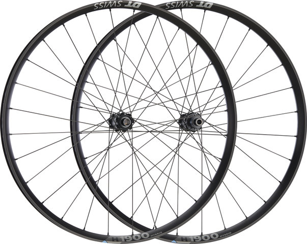 DT Swiss Juego de ruedas H 1900 SPLINE 29" 35 Boost Disc Center Lock Hybrid - negro/SRAM XD/Boost/148 mm/110 mm/Boost/29"/110 mm/SRAM XD/110 mm/148 mm