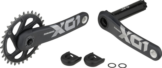 SRAM Juego de bielas X01 Eagle CL55 DUB DM 12 velocidades Carbon - lunar-polar/170,0 mm