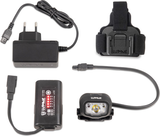 Lupine Penta Pro 5700K LED Stirnlampe - schwarz | 1400