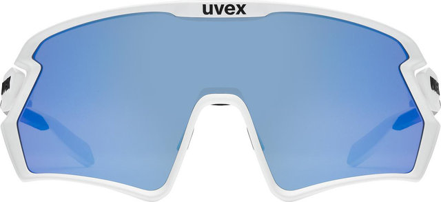 uvex sportstyle 231 2.0 Sportbrille - white mat/mirror blue