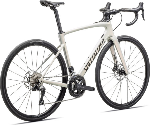 Specialized Vélo de route Roubaix SL8 Comp Carbon 28" - red ghost pearl over dune white-metallic obsidian/54 cm
