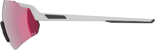 Alpina Turbo Air Q-Lite Sports Glasses - white gloss | mirror pink