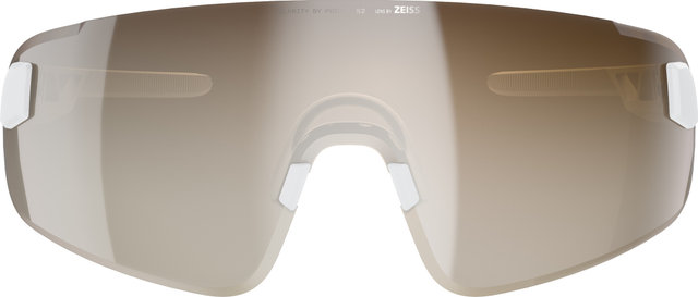 POC Lunettes de Sport Elicit Toric - hydrogen white-clarity trail -partly sunny silver | clarity trail-partly sunny silver