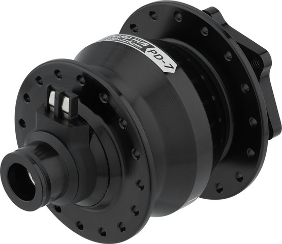 Shutter Precision Moyeu à Dynamo PD-7 QR12 Disc 6 trous - schwarz | 32