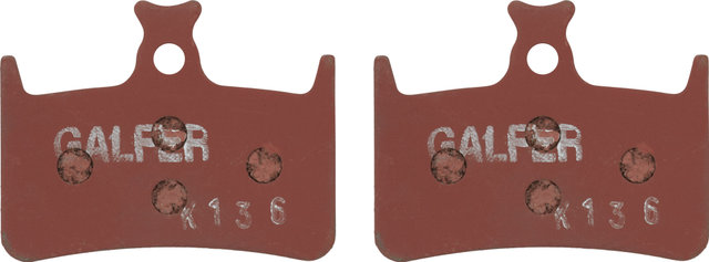 GALFER Bremsbeläge Disc Advanced für Hope - semi-metallisch - Stahl/HO-004
