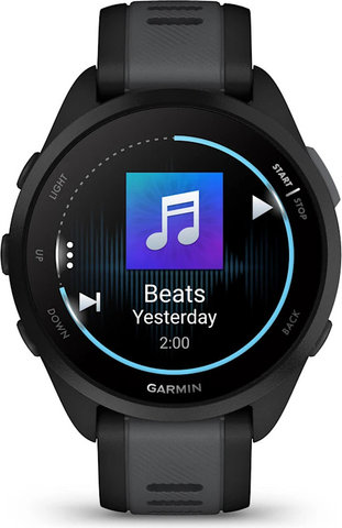 Garmin Forerunner 165 Music multisport smartwatch - black-slate grey