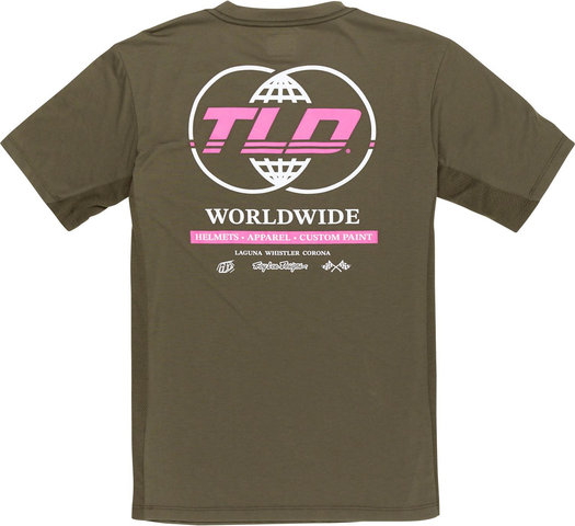 Troy Lee Designs T-shirt Skyline S/S Ride - worldwide caper/M
