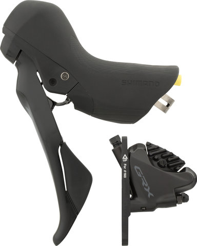 Shimano Groupe GRX RX400 2x10 30-46 - noir/Shimano VTT/À braser/11-32/Shimano MTB/175,0 mm/sans
