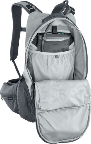 EVOC Sac à Dos avec Protection Trail Pro 16 - stone-carbon grey/16 